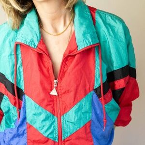 VINTAGE PRINCESS DIANA STYLE 90S WINDBREAKER